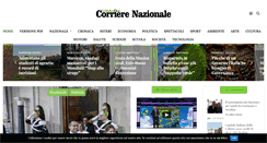 Desktop Screenshot of corrierenazionale.it